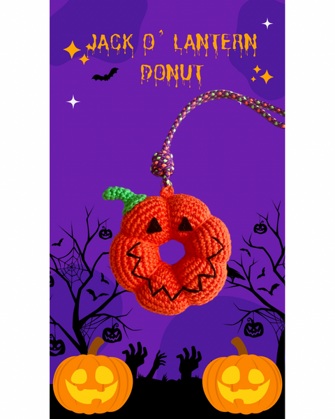 Jack o’ lantern Donut