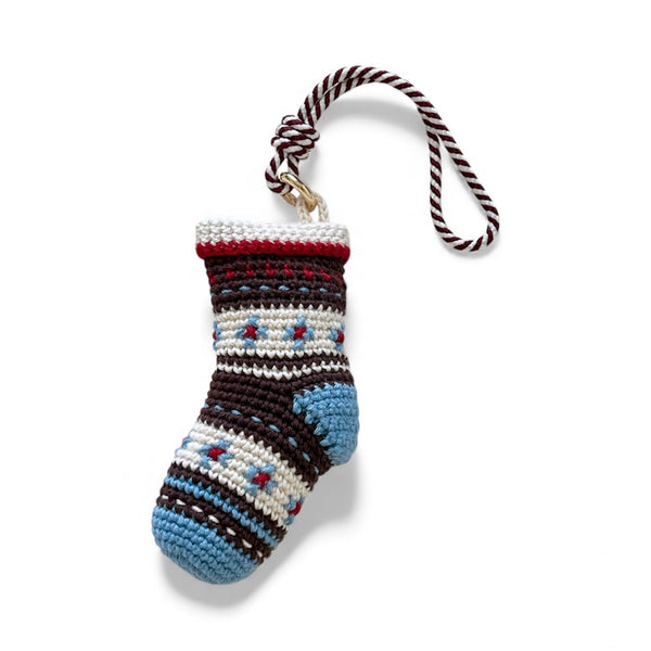Granny Fair Isle Stocking