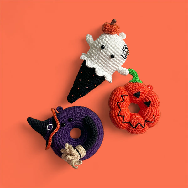 Jack o’ lantern Donut