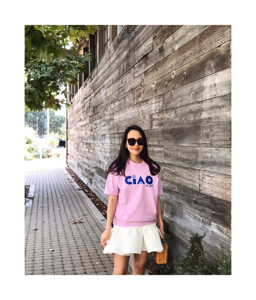 CIAO SHORT SLLEVE SWEATSHIRT (on sale)