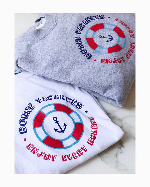 BONNE VACANCES SWEATSHIRT